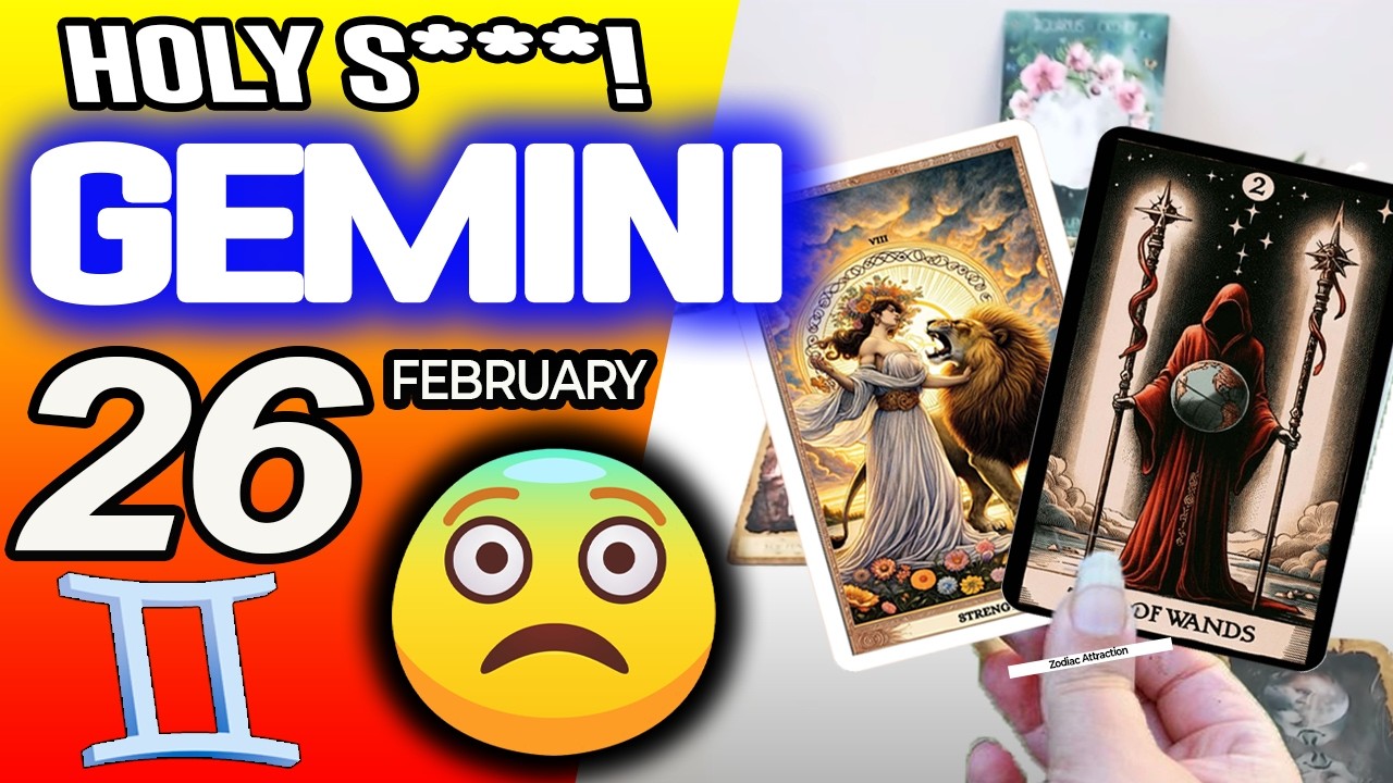 Gemini ♊HOLY S***❗️😱I MUST WARN YOU ABOUT THIS PERSON❗️🚷 horoscope for today FEBRUARY 26 2026 ♊