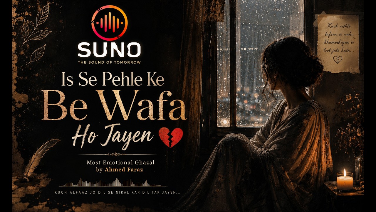 Is Se Pehle Ke Be Wafa Ho Jayen – Most Emotional Ghazal by Ahmed Faraz