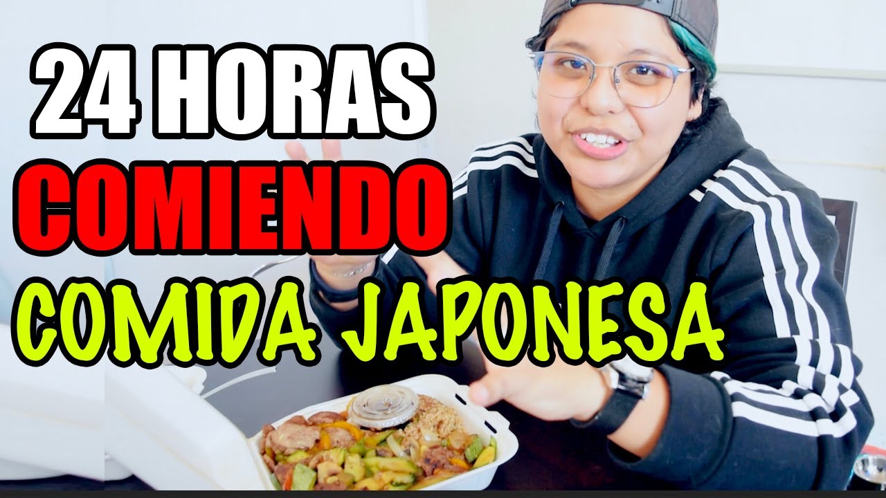 24 HORAS COMIENDO COMIDA JAPONESA A DOMICILIO | Elcanaldelpatho