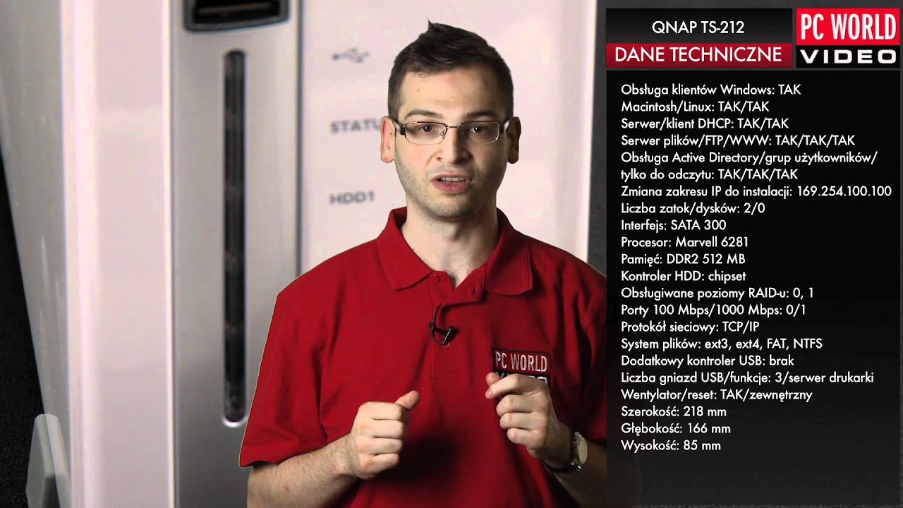 QNAP TS-212 - test PC World