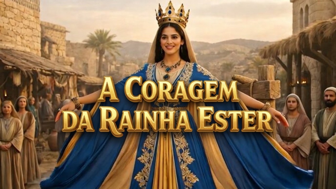 A Rainha Ester - Grandes Histórias da Bíblia #bible #fe #coragem #mulher 