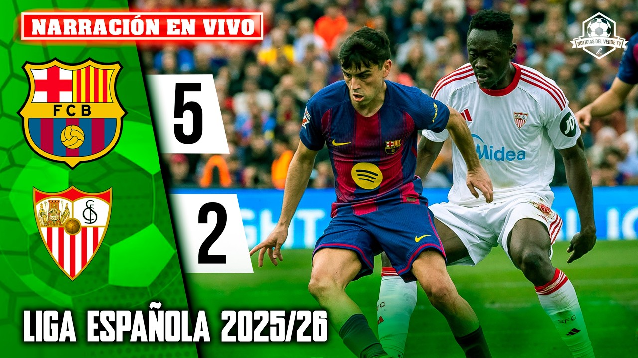 🔴 BARCELONA VS SEVILLA EN VIVO / JUEGA LAMINE YAMAL LIGA ESPAÑOLA