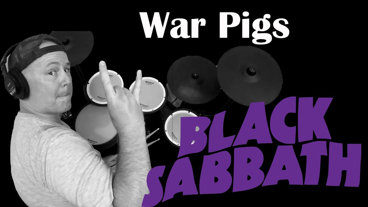 WAR PIGS | BLACK SABBATH | Drum Cover (Free Drumeo Trial) Roland TD-17KVX E-Kit🥁