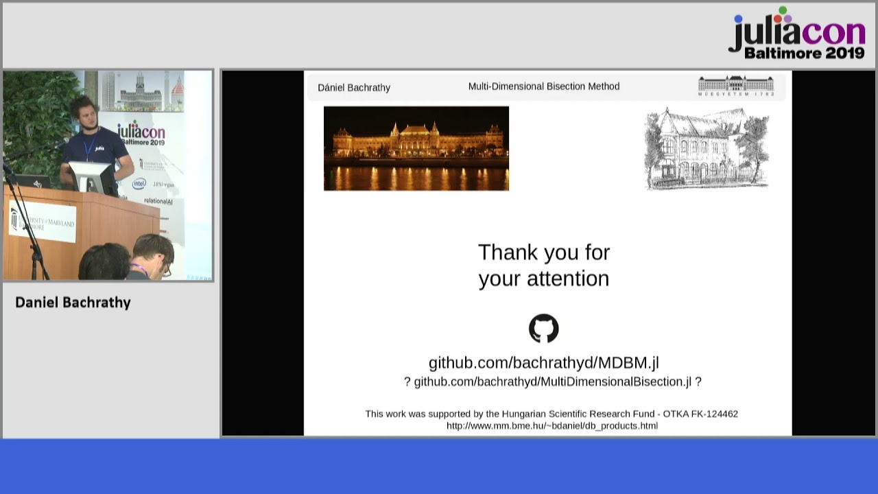 Implicit Geometry with Multi-Dimensional Bisection Method | Daniel Bachrathy | JuliaCon 2019