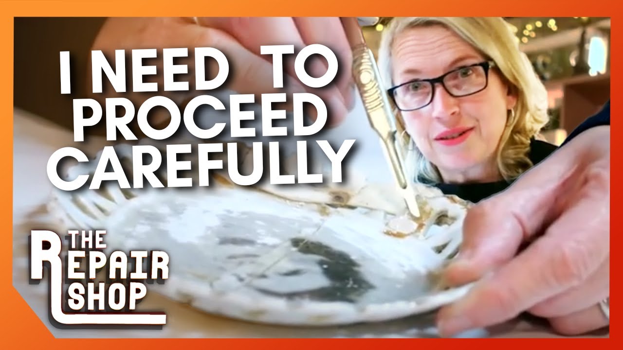 The Team Take on the Daunting Task of Solving this Porcelain Jigsaw  | The Repair Shop