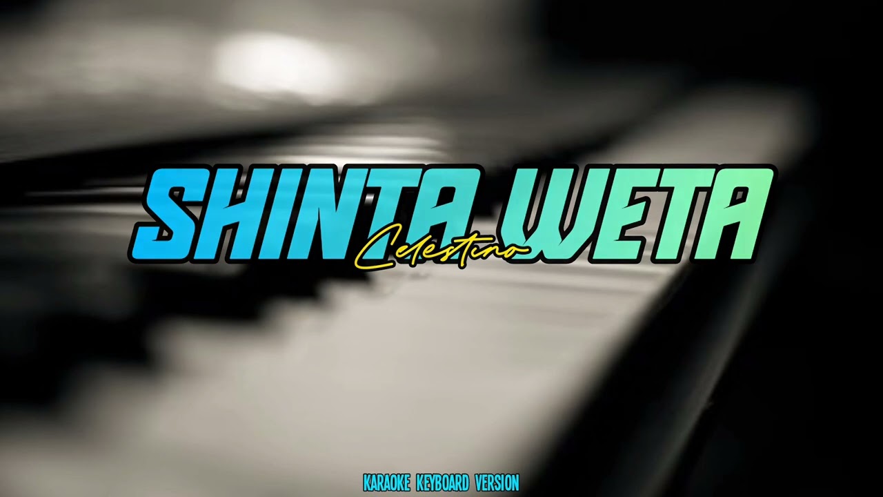 SHINTA WETA (Celestino) Lagu Pop Ende Lio | Karaoke Keyboard Version Nada Asli