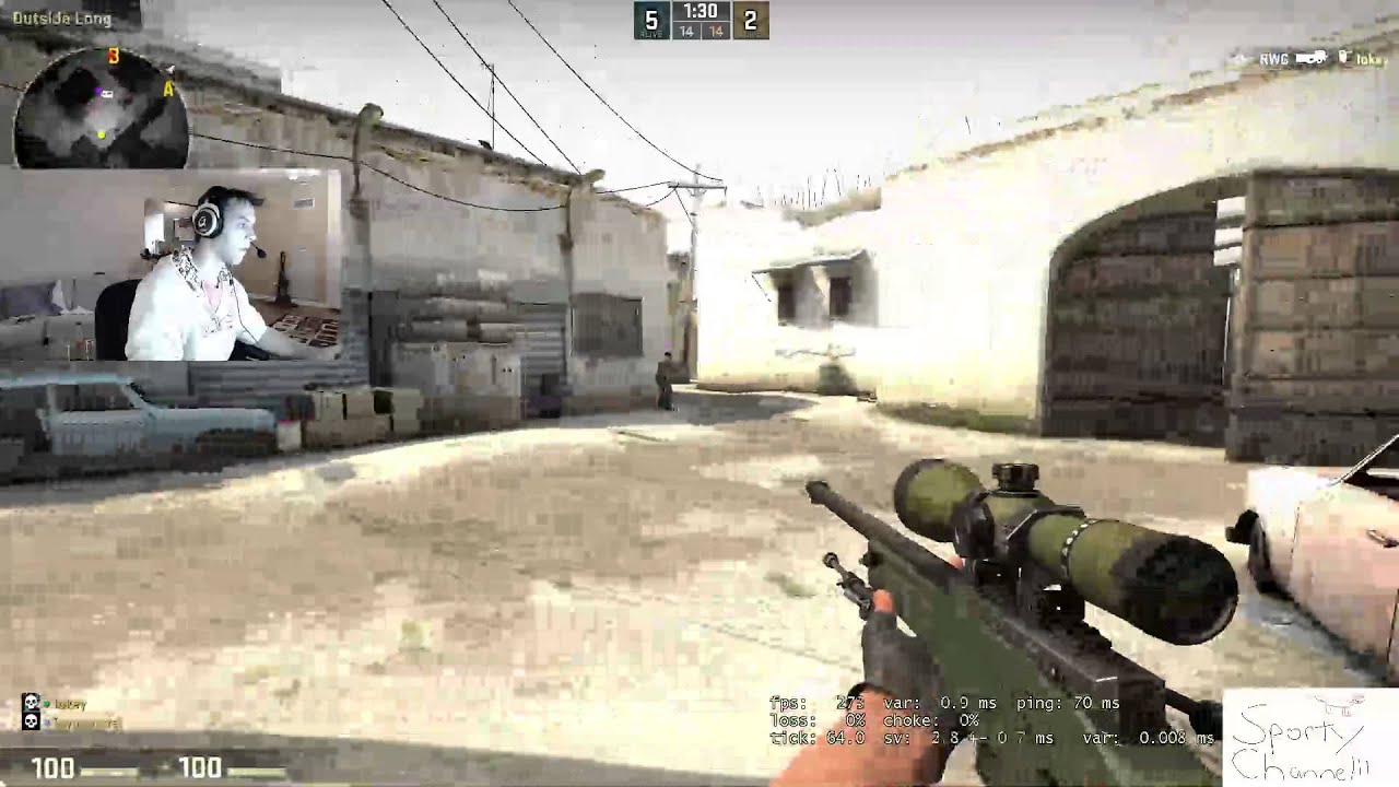 lel team mate flick shot