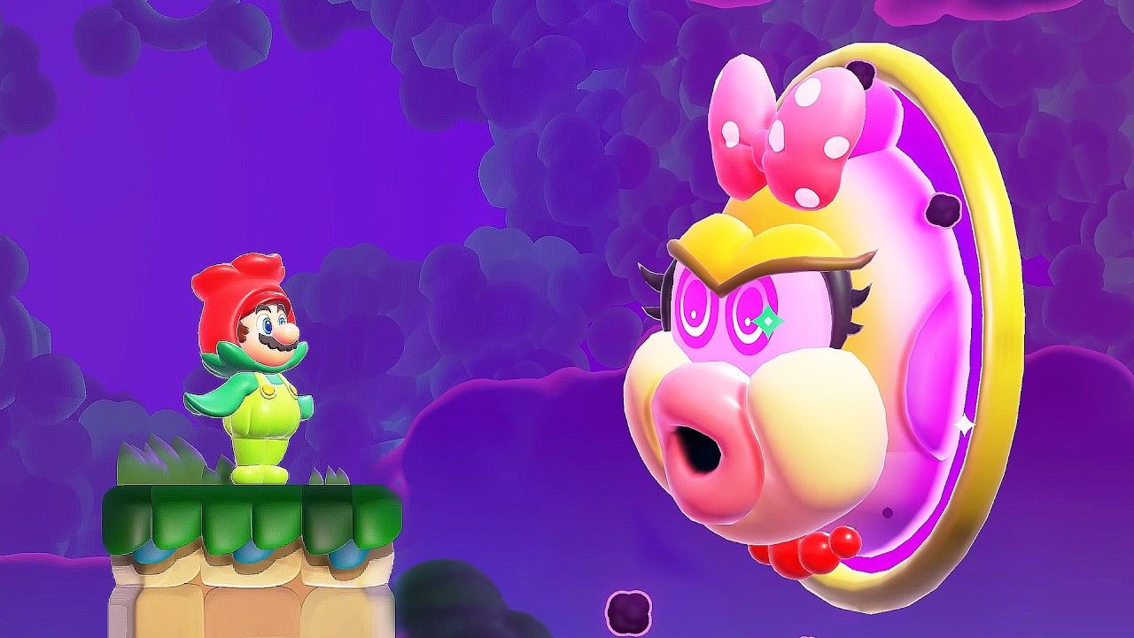 Super Mario Bros. Wonder - New Boss Fight Gameplay and more [4K]