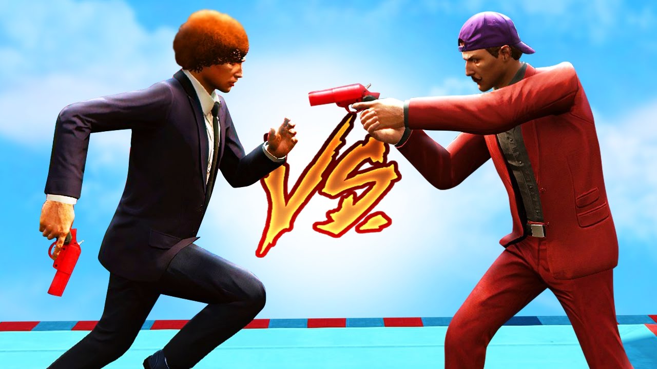 KWEBBELKOP VS SLOGOMAN! (GTA 5 Online Funny Moments)
