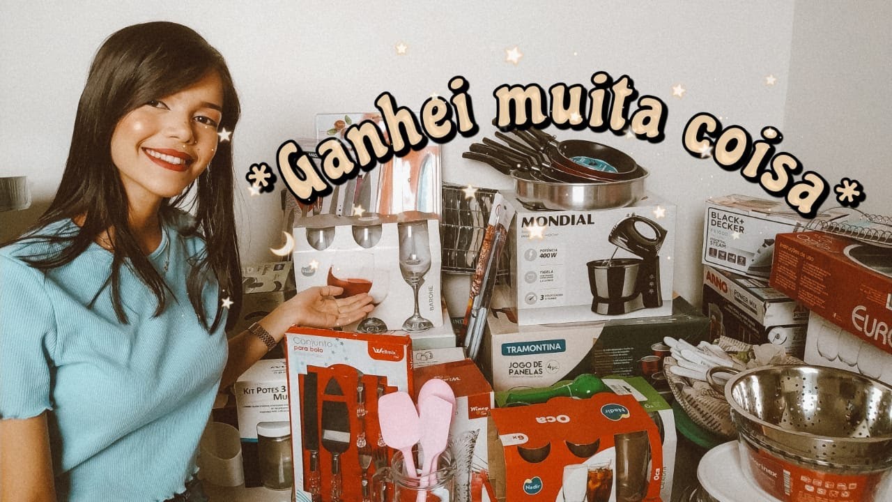 MEUS PRESENTES DO CHÁ DE PANELA/CASA NOVA: Amei tudo, valeu muito apena!!#diáriodanoiva #chádepanela