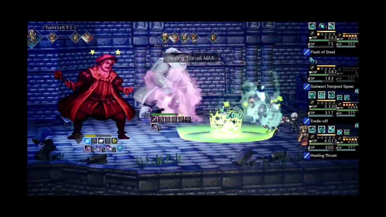 Merchant Job Tower Floor 5 Ex 1 first time clear [OCTOPATH TRAVELER : COTC (SEA Version)]