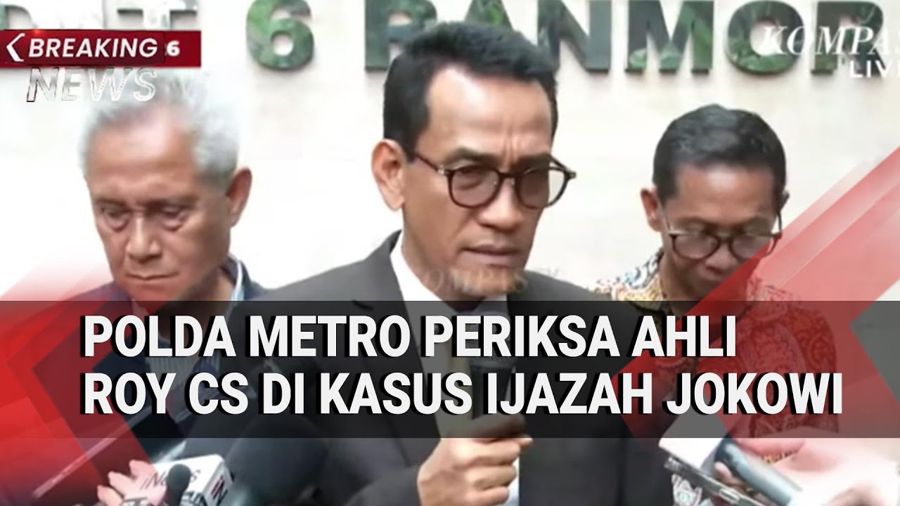 Polda Metro Periksa Ahli Roy Suryo Cs di Kasus Ijazah Jokowi