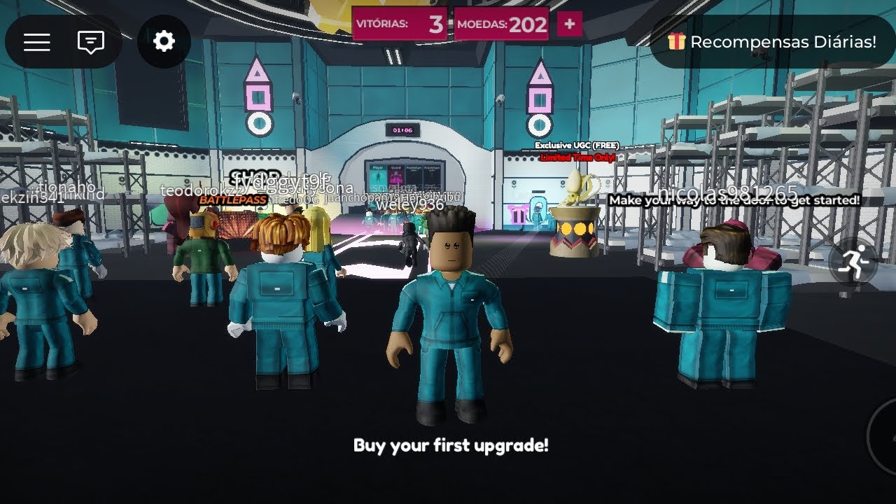 Jogando round 6