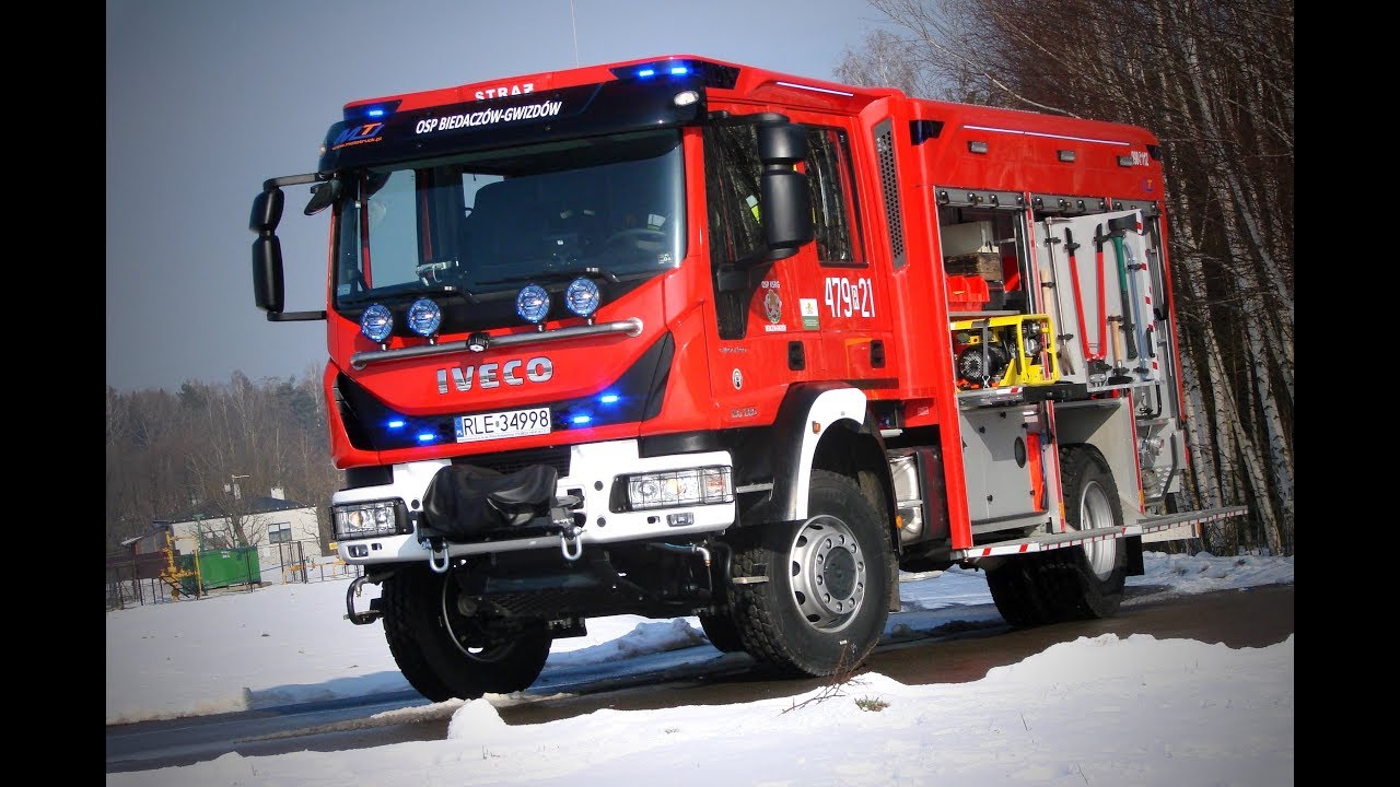 [NOWOŚĆ] Pokaz 479[R]21 Iveco Eurocargo 150-280 GBA z OSP Biedaczów-Gwizdów
