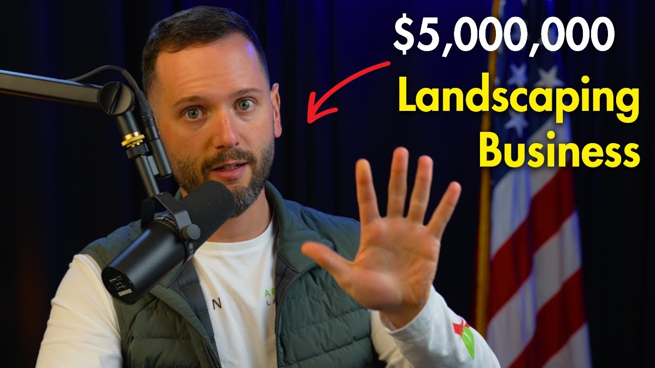 I Make $5M a Year Landscaping... (Here's How)