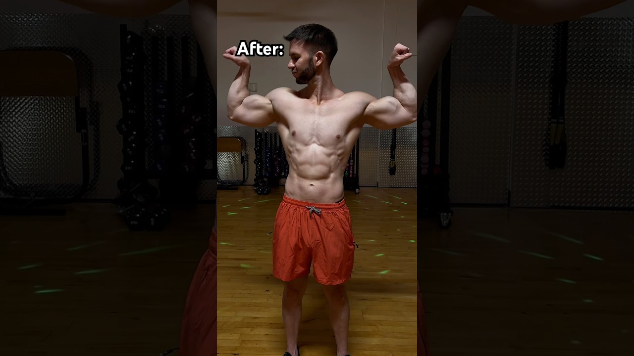 2 Month BULK to LEAN Transformation #gymtransformation #bodytransformation #gymmotivation
