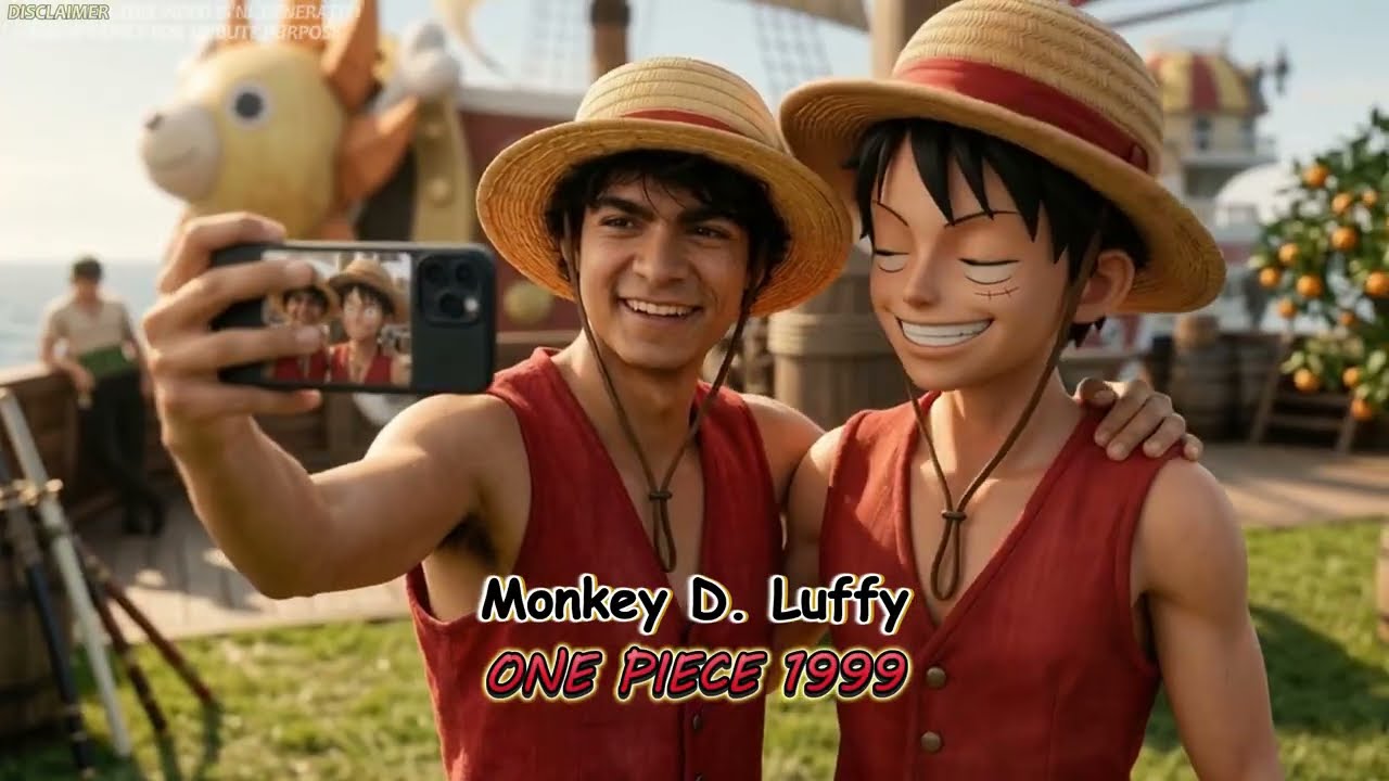 What if ONE PIECE existed…and Luffy and his crew met real-life versions of themselves?#ai