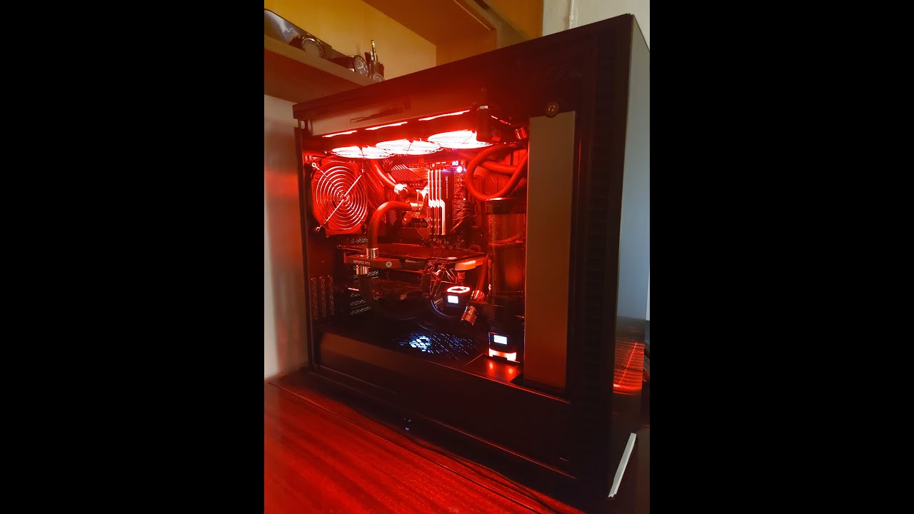 Aqua Computer ч3. Комбо резервуар PRO 100 и датчик потока  high flow NEXT