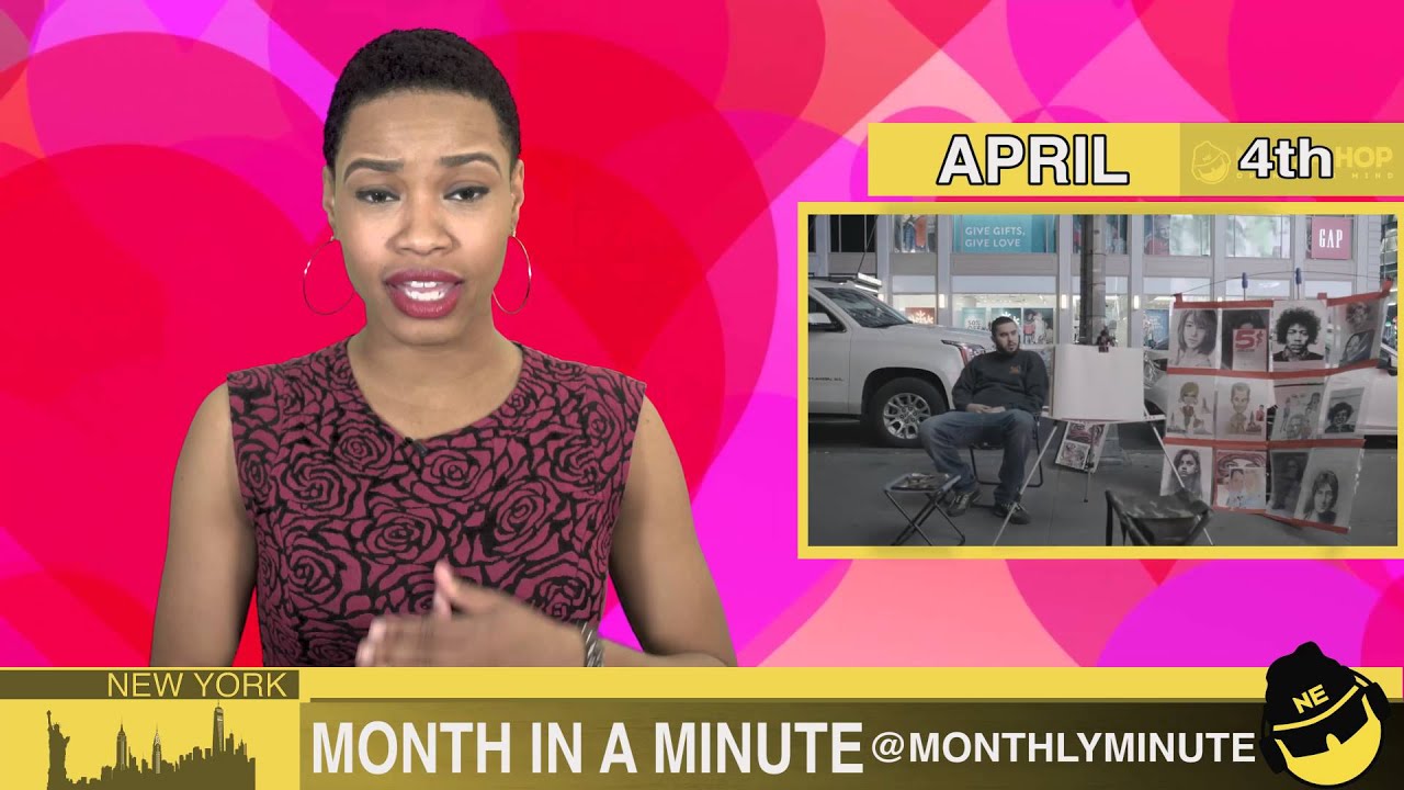 NYC Month in a Minute: April 2016