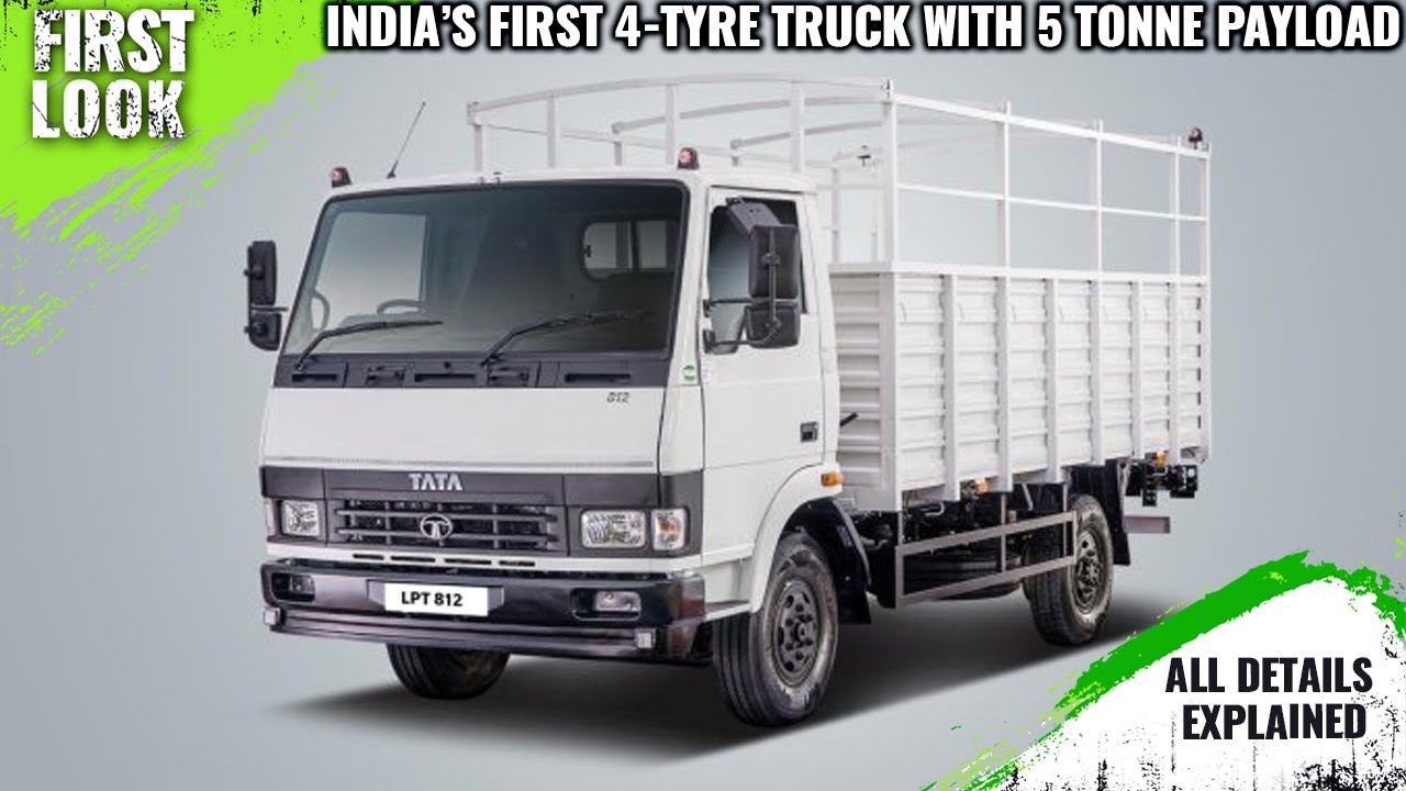 Tata LPT 812 4-Tyre Truck Launched With 5-Tonne Payload - Explained All Spec, Features And More