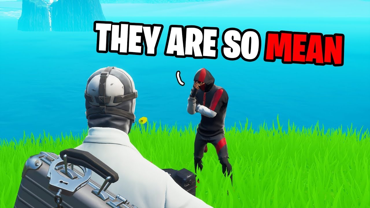 Ikonik Skin Gets Bullied For Being A Rich Kid... (Fortnite)