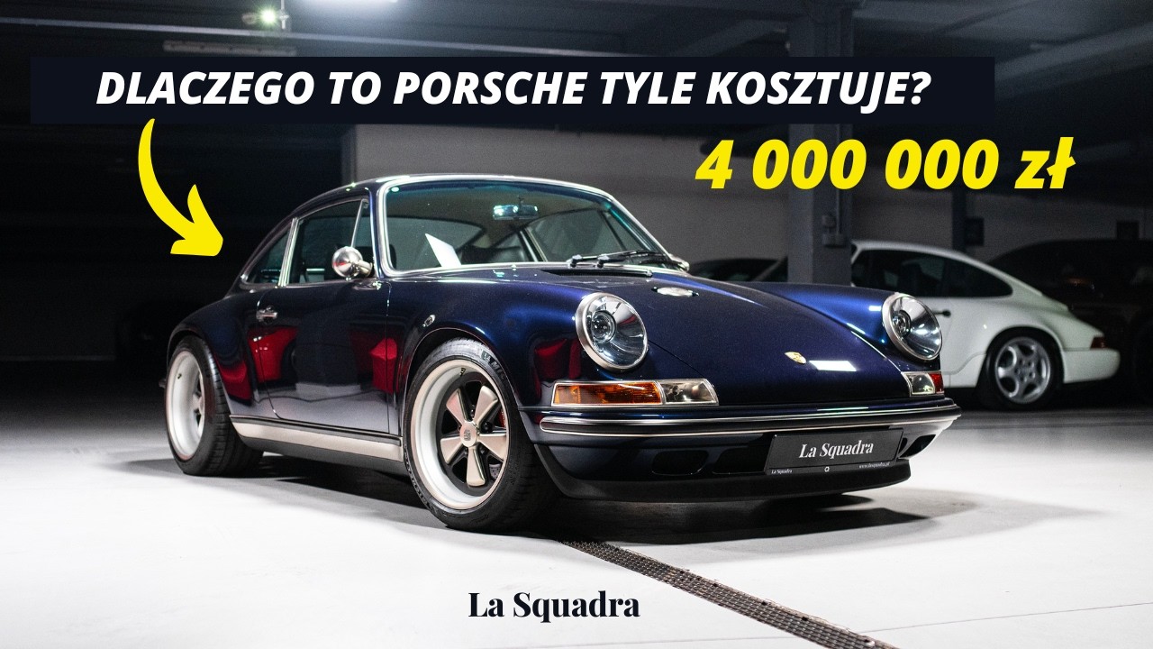To Porsche 911 kosztuje $1 Million dolar&oacute;w! I Classic Study by Singer Vehicle Design