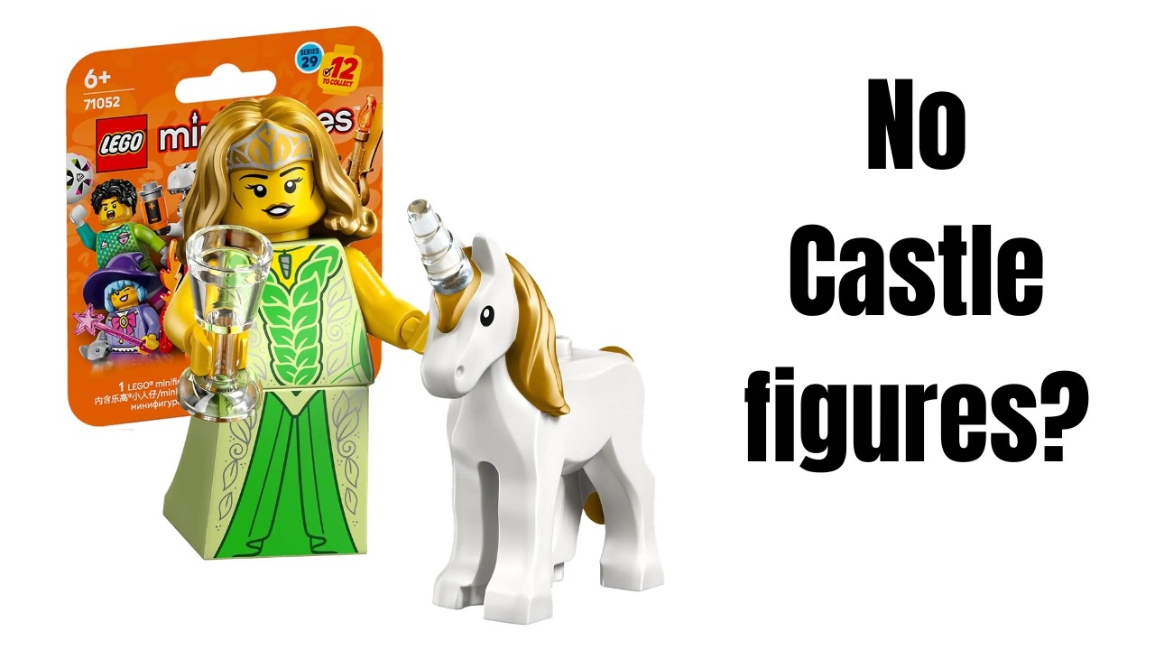 Поклонники Lego Castle в растерянности: Серия CMF 29