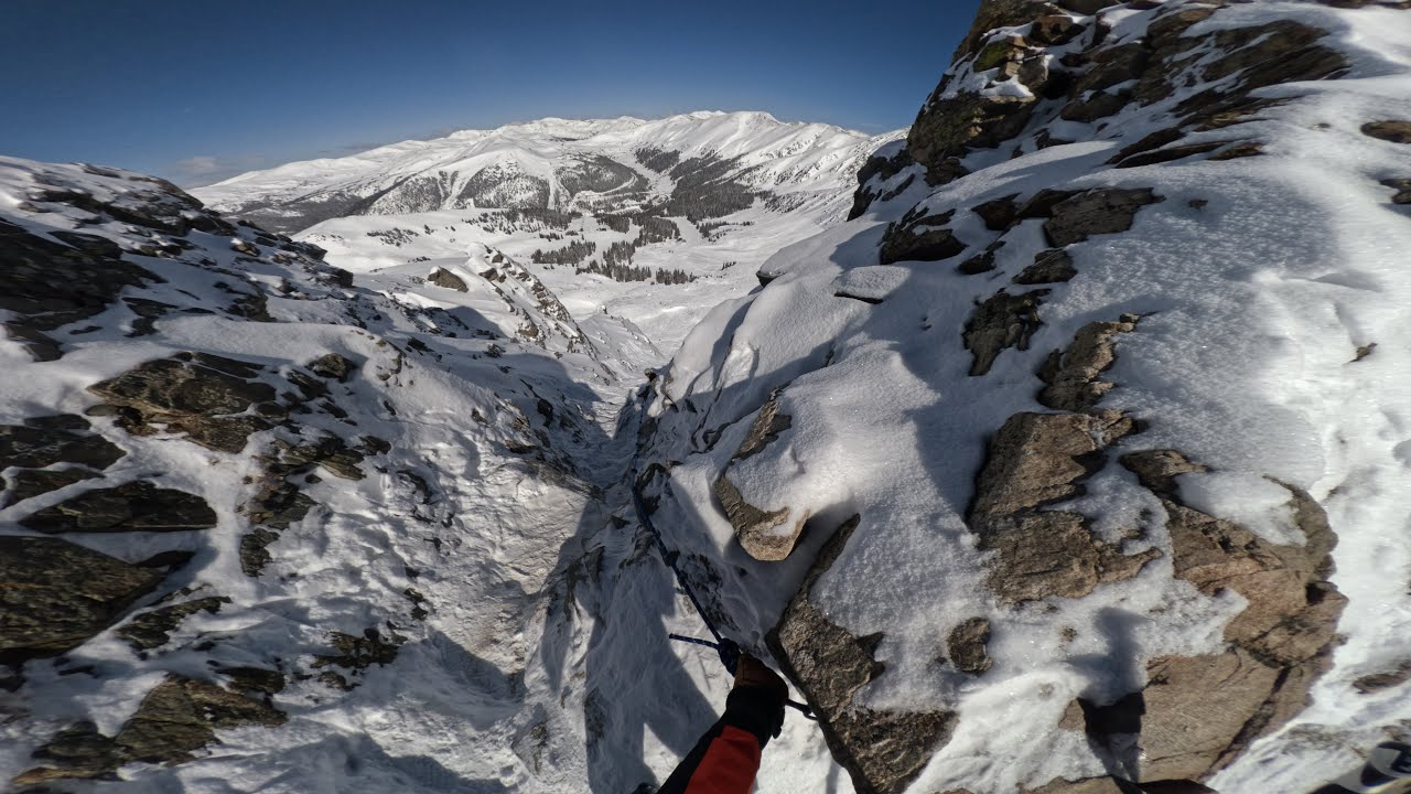 Extreme Skiing at Arapahoe Basin: East Wall 2nd Notch