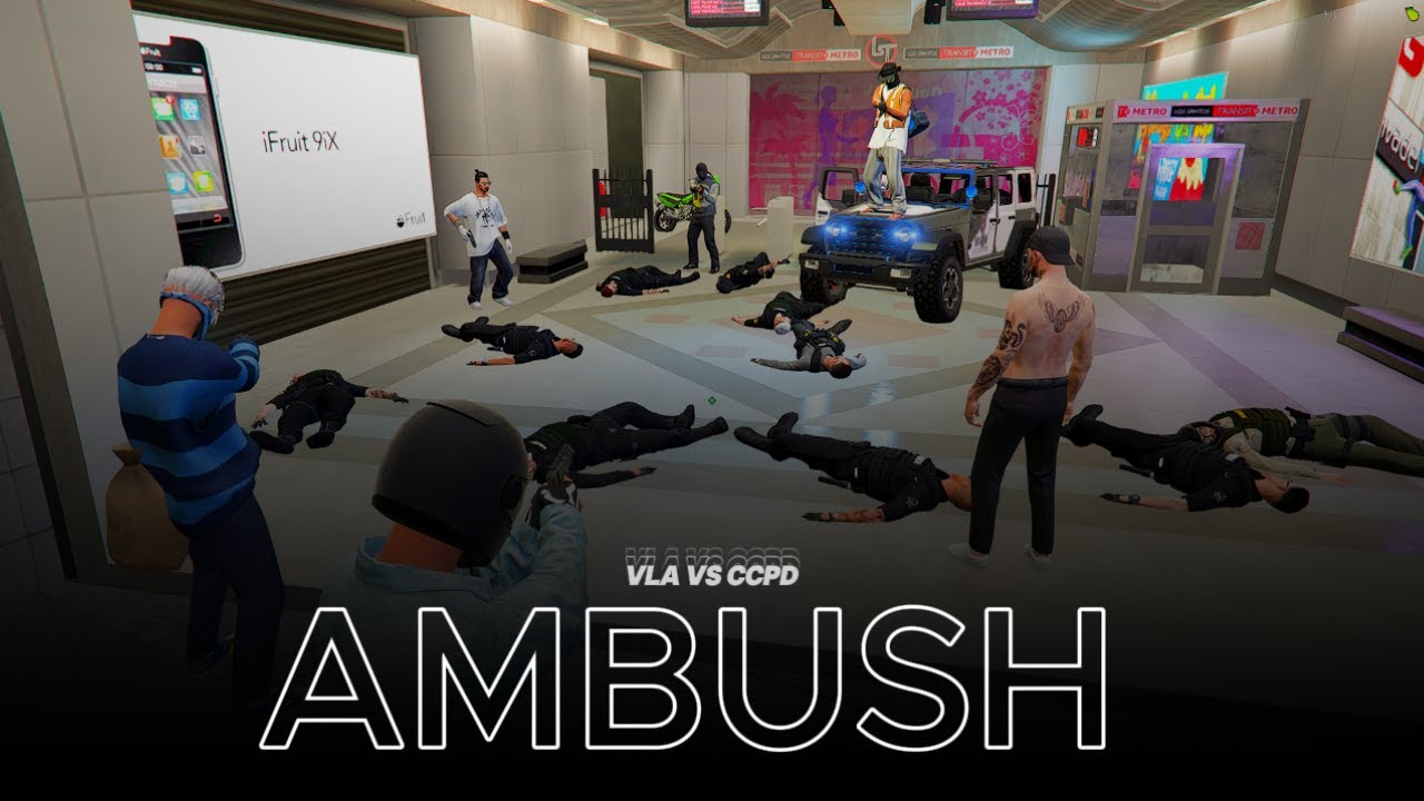 CCPD Vs VLA | AP PISTOL AMBUSH | Ceylon RP