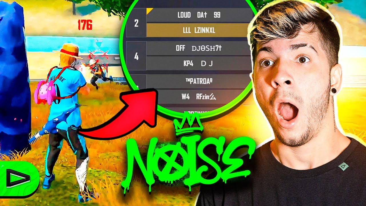 A NOISE INVADIU SALAS SEM AVISAR NO FREE FIRE!!