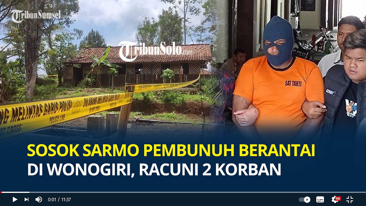 Sosok Sarmo Pembunuh Berantai di Wonogiri, Racuni 2 Korban Pakai Apotas, Ini Motif Pelaku