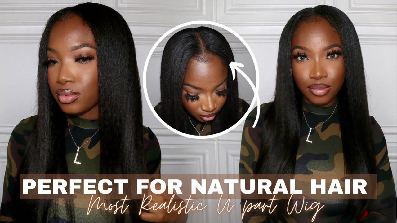 The Most REALISTIC Yaki Straight U Part Wig | Great for THIN HAIR! | FT. Beauty Forever Hair