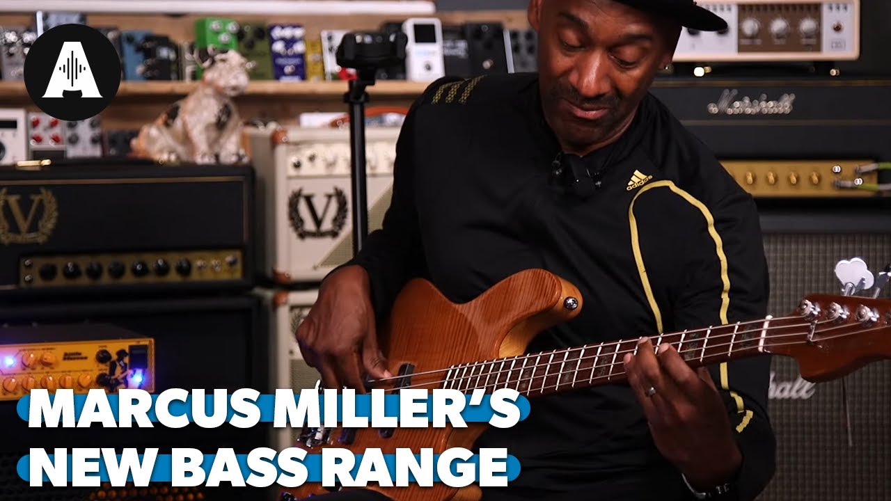Marcus Miller Shows Off His Bass Range! - Sire's Best Basses Yet?