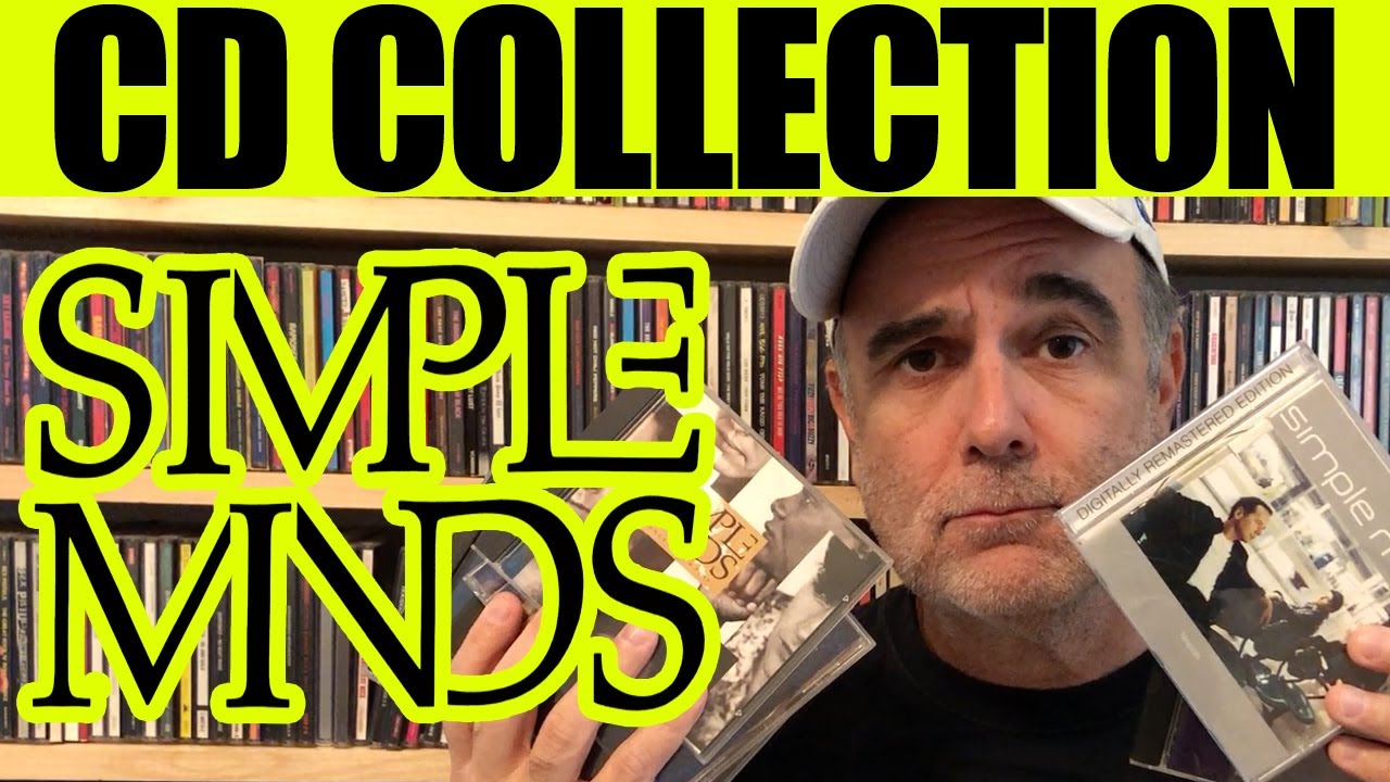 Simple Minds CD collection // new wave / alternative rock / 80s music / Scottish band / discography