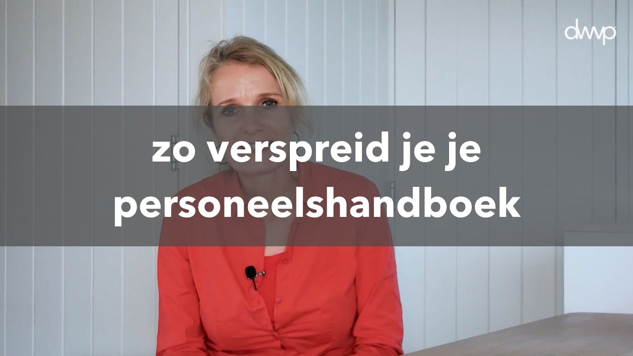 Zo verspreid je je personeelshandboek