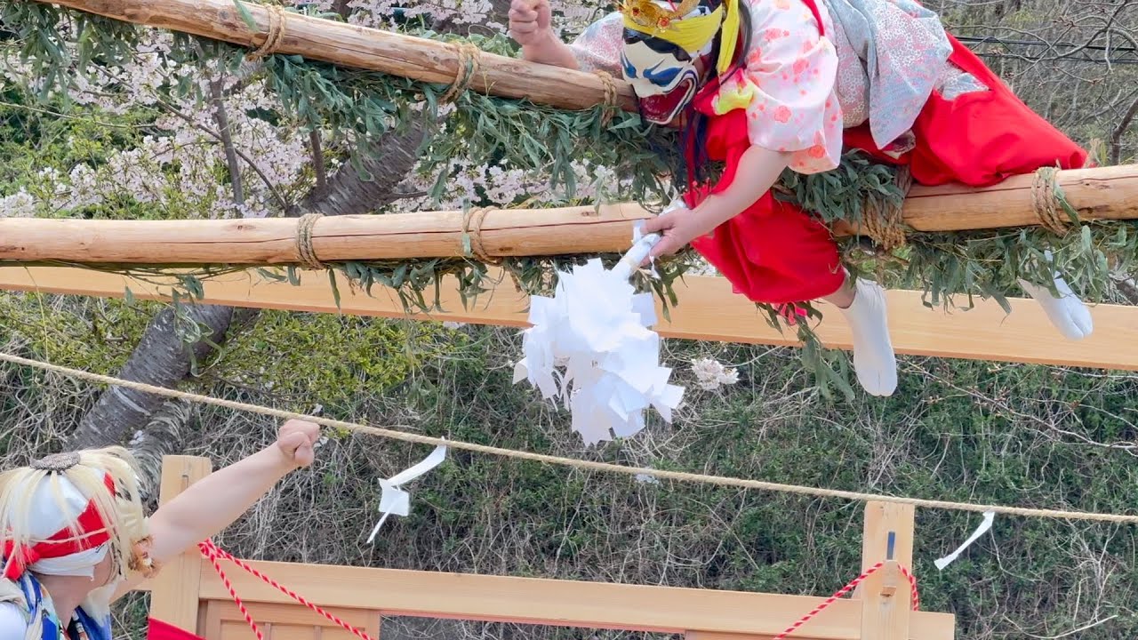 雄勝法印神楽奉納 白銀神社例大祭 2025年4月16日（水） Ogatsu hoinkagura at Spring Grand Festival at Shirogane Shrine