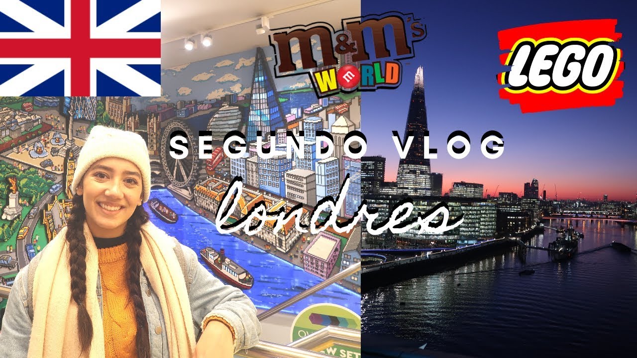 VLOG LONDRES #02 - Tour egali house + Loja Lego e M&Ms