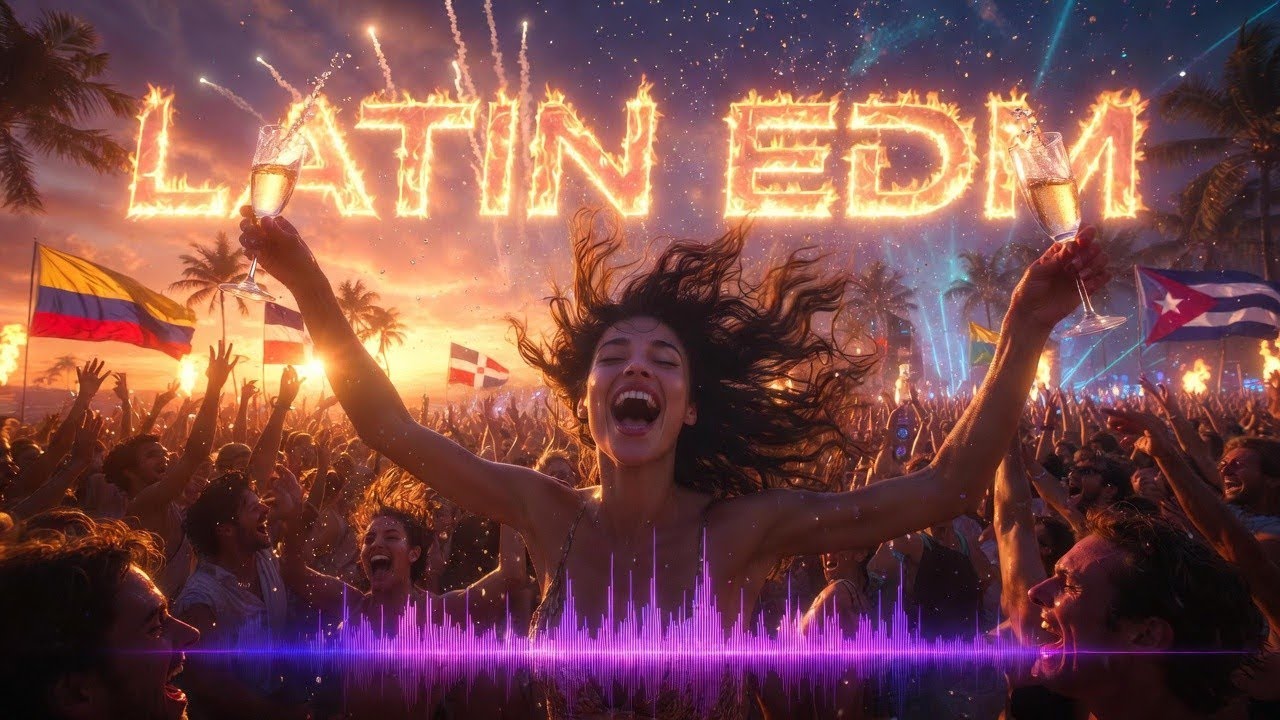 Fiesta Latino Techno Party 2026 EDM mix Live Latin EDM