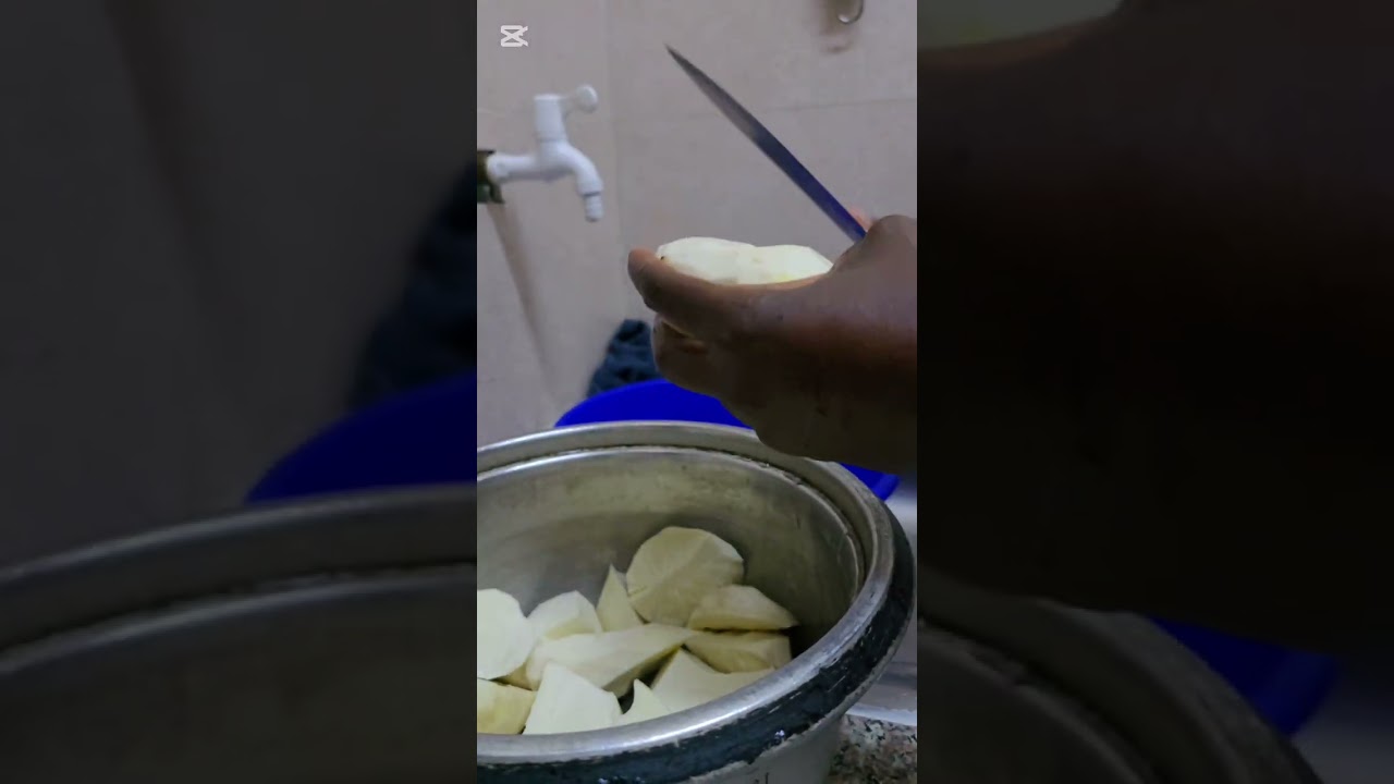 Watch the Full Video Now 😋( porish cocoyam)