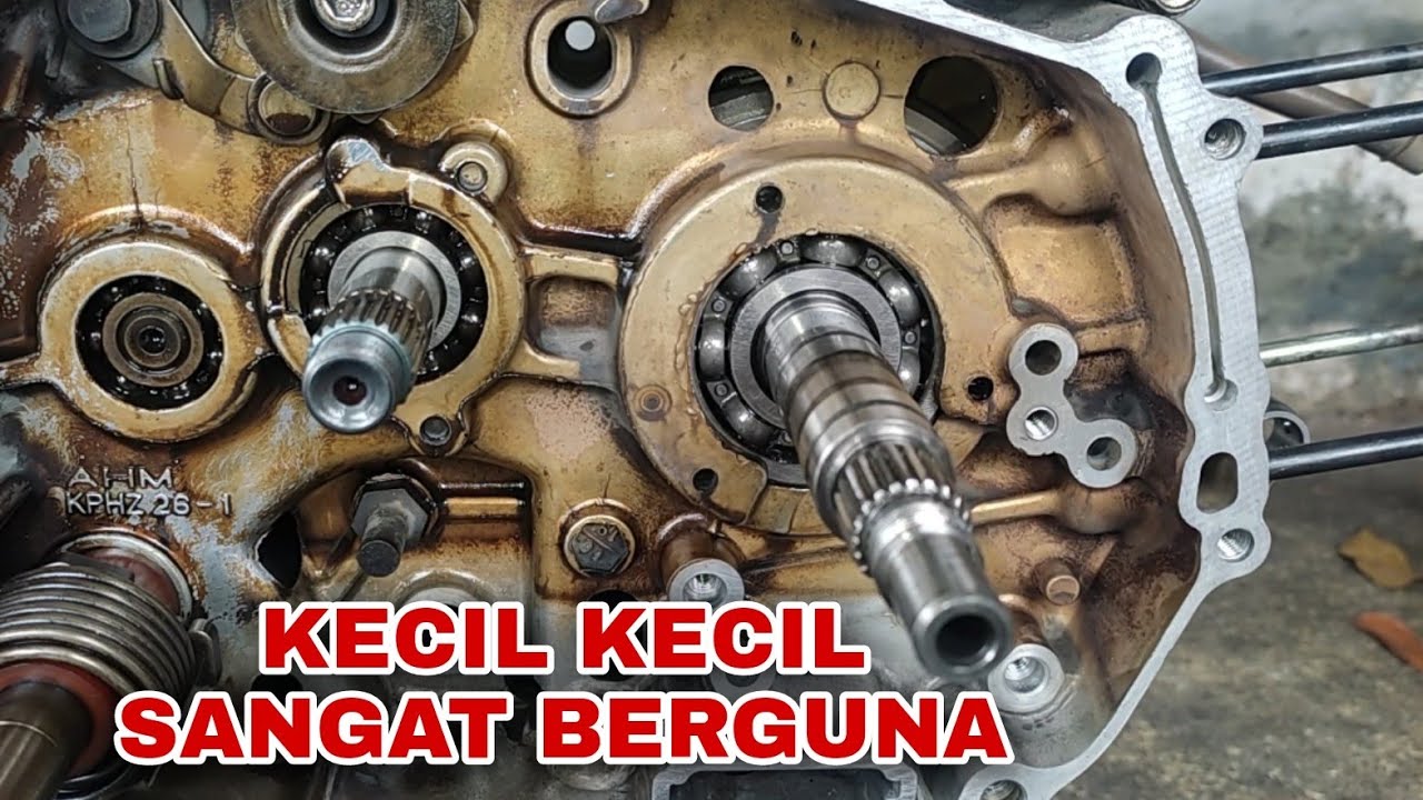 Cara merakit bagian kopling dan magnet suprax 125 / karisma