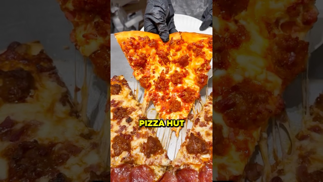 Pizza Hut: Then vs Now 🤯🍕