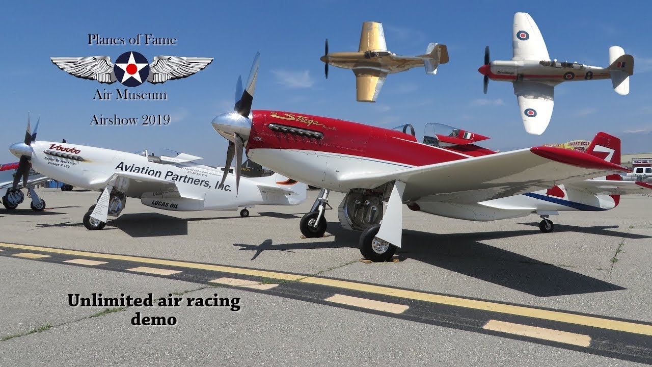 Planes of Fame airshow 2019 'Reno air race demo'
