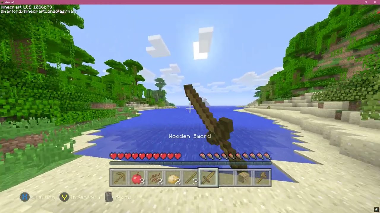 【マイクラレガシーコンソール】サバイバルやってみたよ!