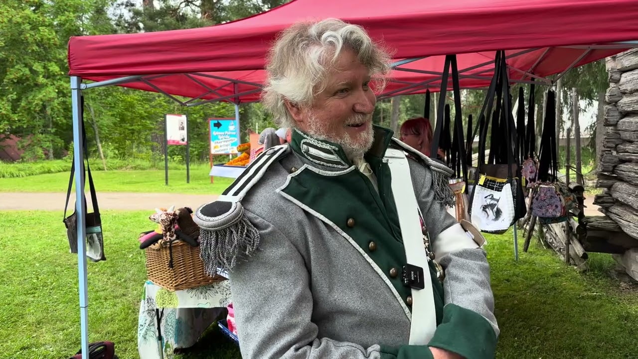 20230730 Jussin perinnepäivä/ Heritage Day: weapons of 1808-9 Finnish War / Suomen sota, Iisalmi, Fi