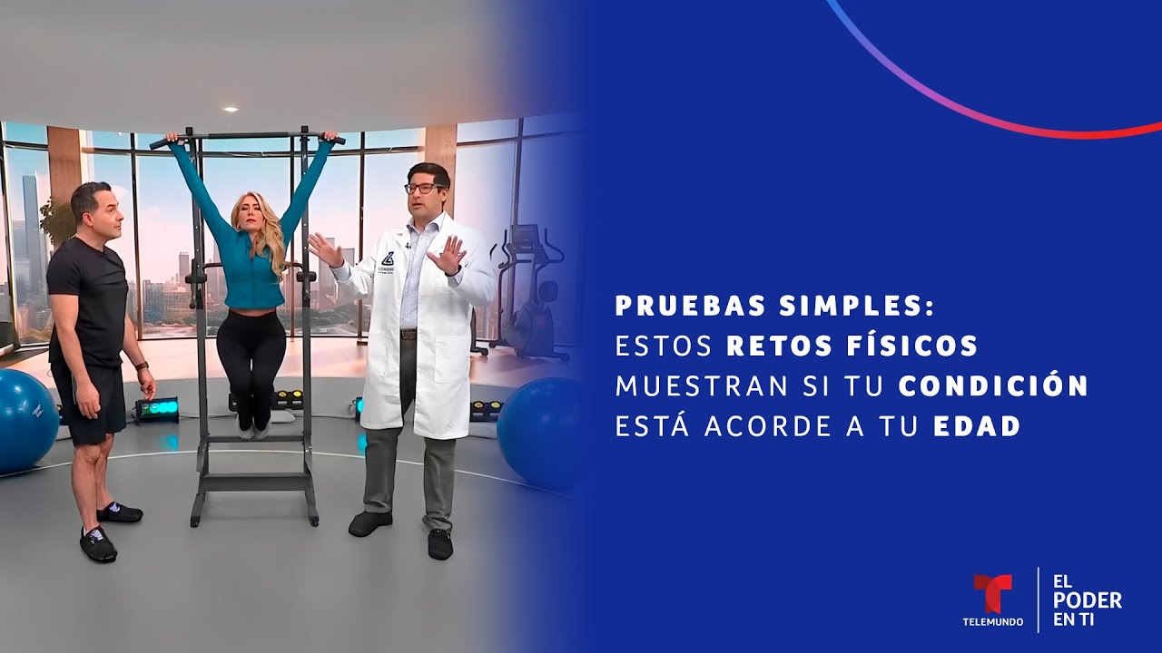 Pruebas simples: estos retos físicos muestran si tu condición está acorde a tu edad