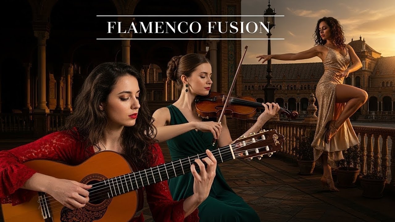 🎻 EMOTIONAL VIOLIN SALSA LIVE | Spanish Guitar