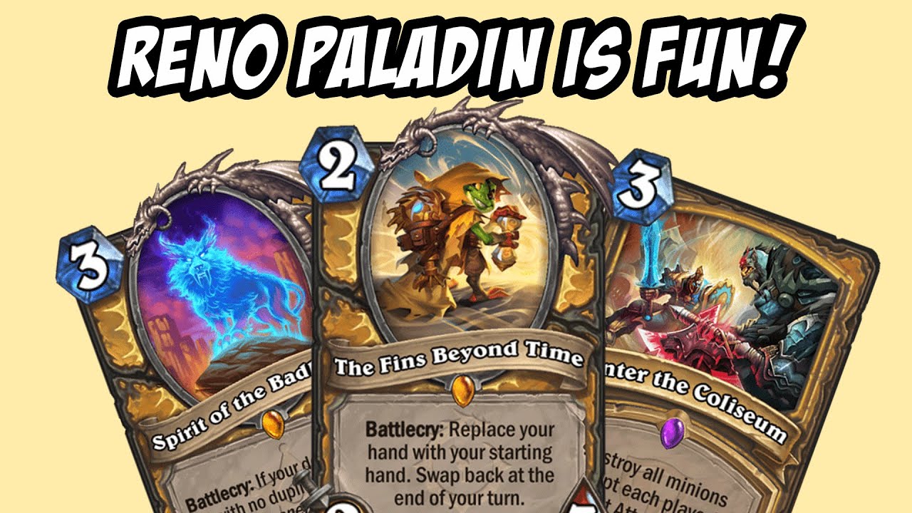 RENO PALADIN??? IN THIS ECONOMY???