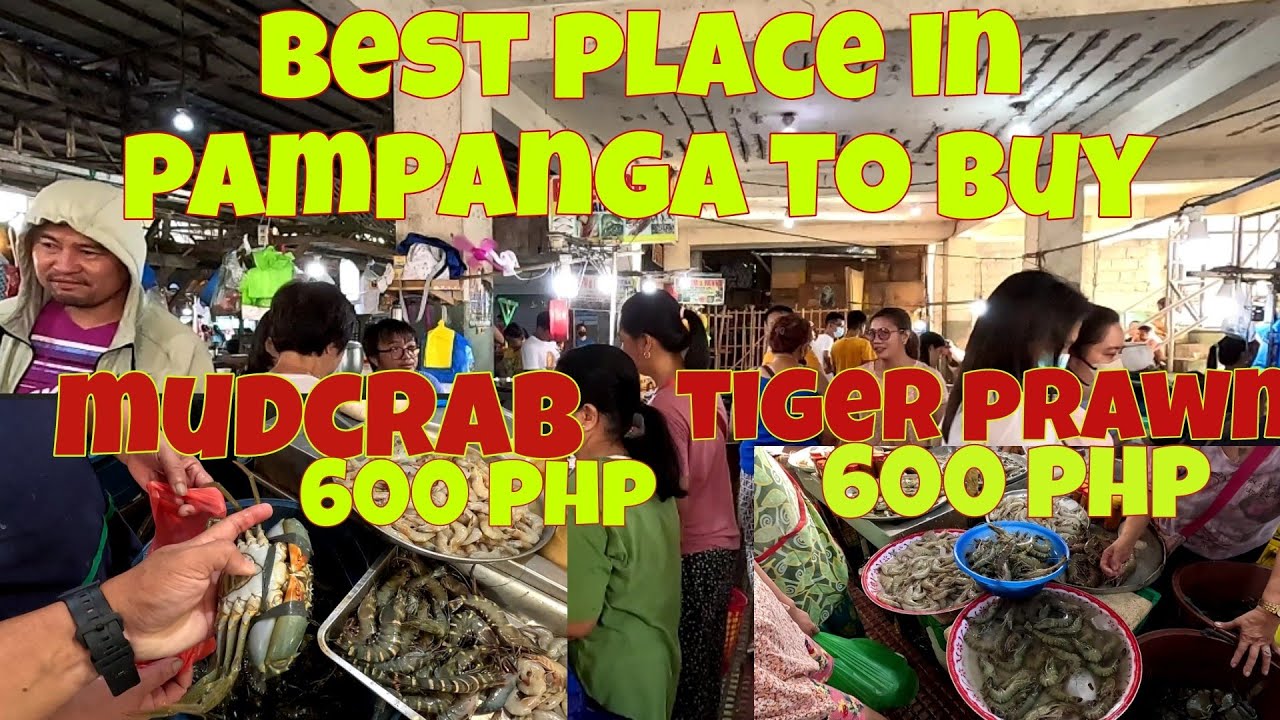 Guagua Pampanga Public Market Adventure | 600 pesos na lang ang dating 1500 pesos na alimango