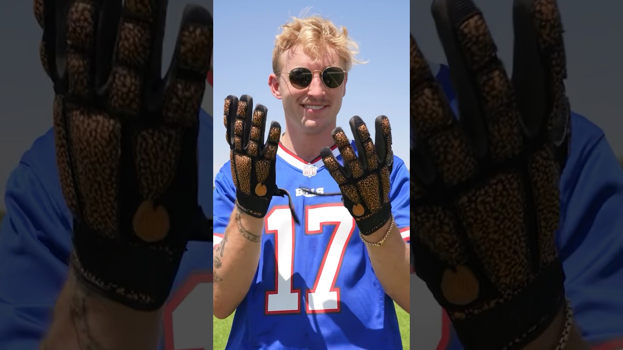 Testing Patrick Mahomes WEIGHTED Gloves...