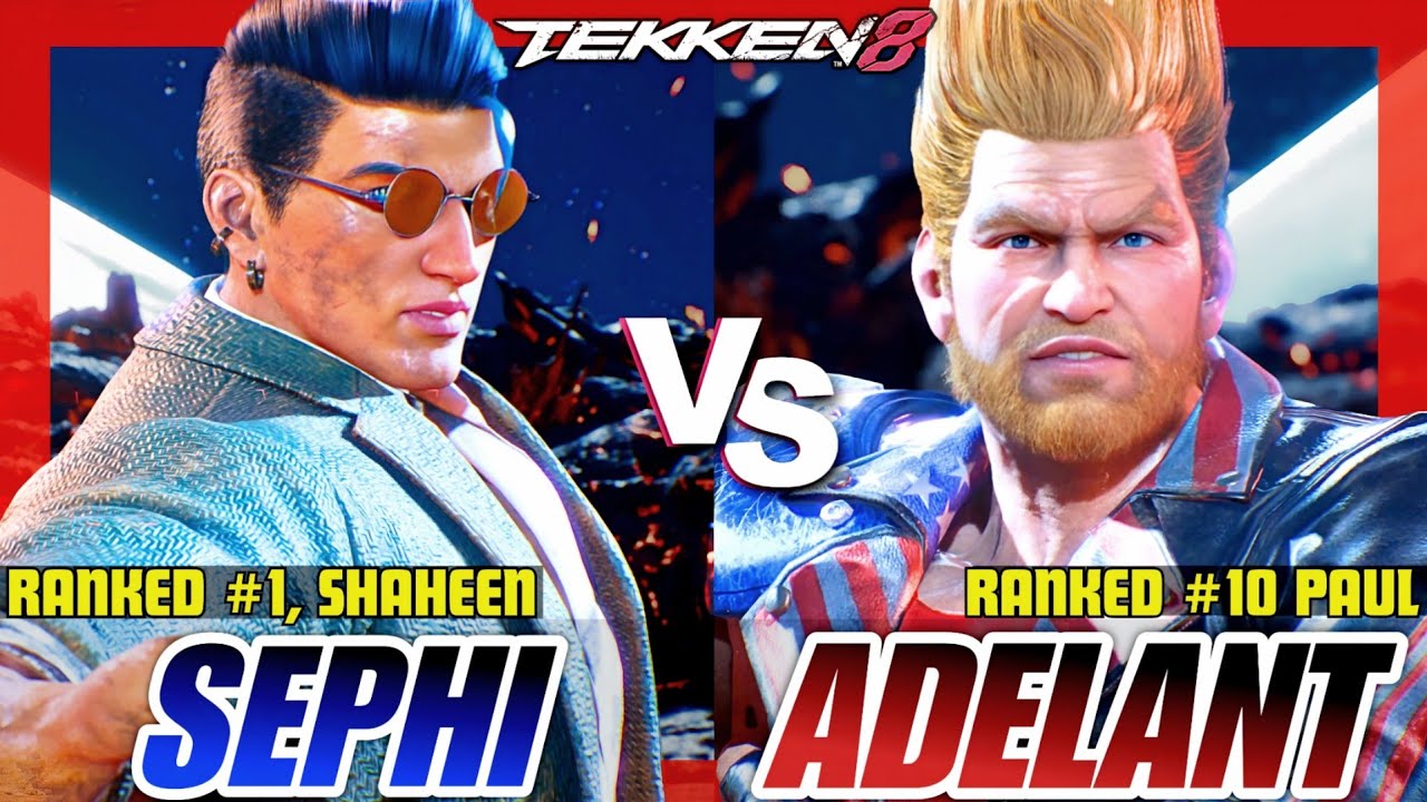 Tekken 8 | Sephiblack (Shaheen) vs Adelant (Paul) | High Level Ranked Match Replay